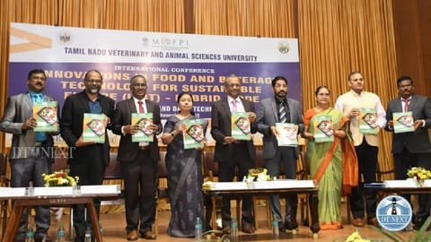 The conference and exhibition is conducted by College of Food and Dairy Technology (CFDT) under TANUVAS in collaboration with ministry of food processing and industries