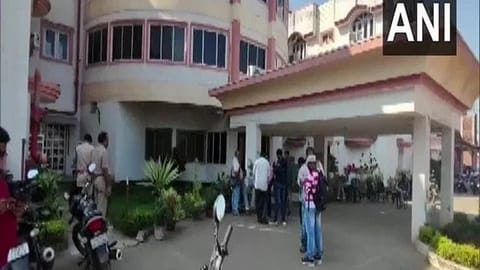 Visual from hotel in Rayagada.