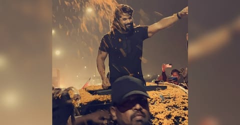 Allu Arjun in Vizag