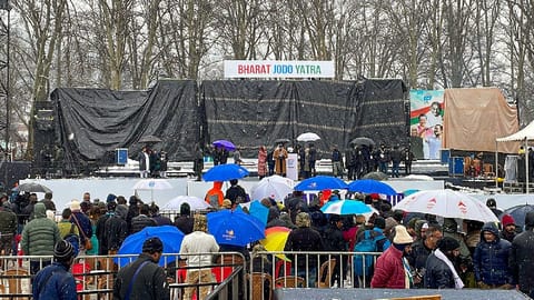 Bharat Jodo Yatra in Jammu and Kashmir