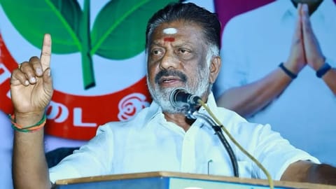 AIADMK leader O Panneerselvam
