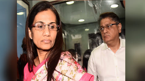 Former MD and CEO of ICICI bank, Chanda Kocchar and her husband Deepak Kochhar