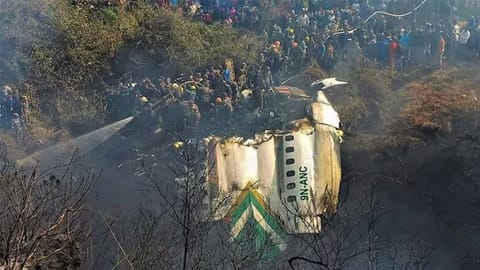 Dead bodies of 68 people have been recovered from the crash site," an official at the Search and Rescue Coordination Committee of the CAAN told PTI