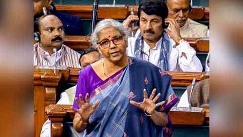 Finance Minister Nirmala Sitharaman