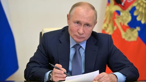 Russian President Vladimir Putin
