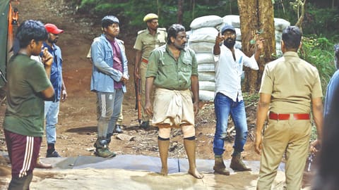 Still from the sets of Viduthalai