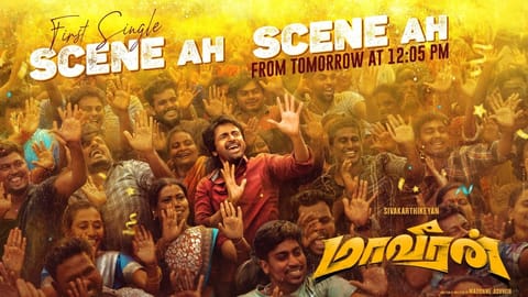 SK's Maaveeran 1st single sung by Anirudh to be out tomorrow noon