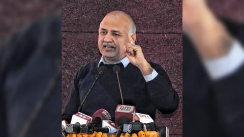 Deputy Chief Minister Manish Sisodia