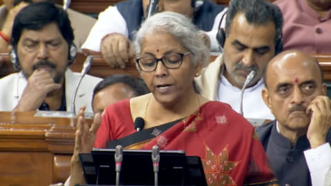 Finance Minister Nirmala Sitharaman