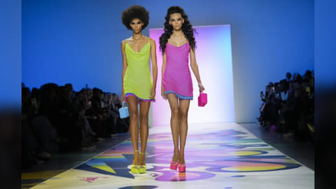 The Sergio Hudson collection is modeled during Fashion Week