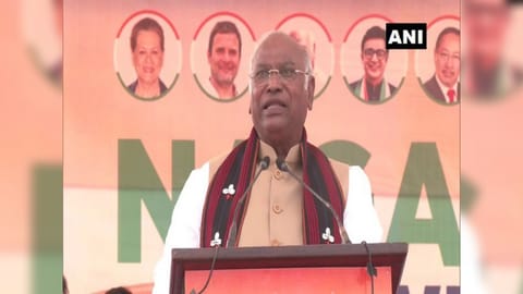 Congress President Mallikarjun Kharge