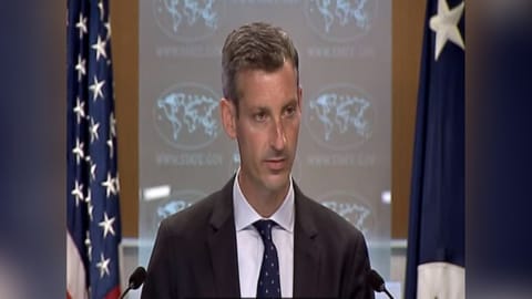 US Department of State spokesperson Ned Price