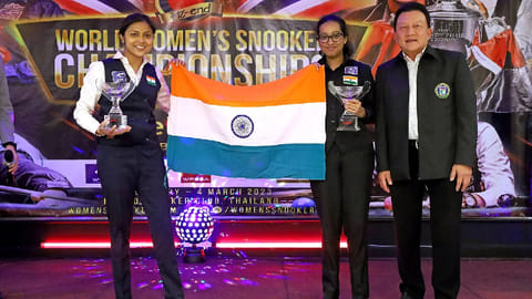 India wins Women?s Snooker World Cup