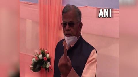 La Ganesan the newly apponted Governor of Nagaland