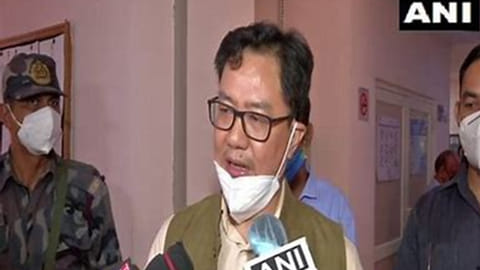 Law and Justice Minister Kiren Rijiju