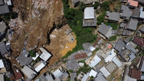 Death toll from Brazil floods, landslides reaches 57