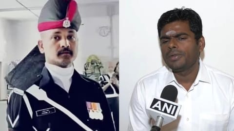 Solider Prabhu; TN BJP president K Annamalai