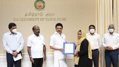CM Stalin issued appointments & permanent work orders on a compassionate basis at the Secretariat.