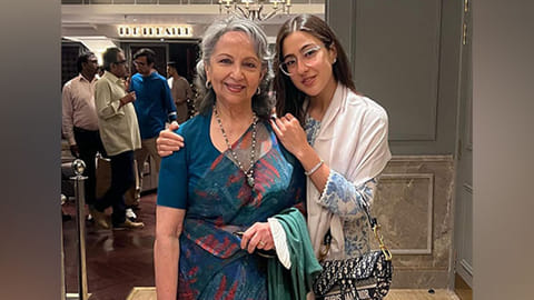 Sara Ali Khan and Sharmila Tagore