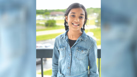 Indian-American schoolgirl Natasha Perianayagam