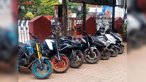 Seized bikes