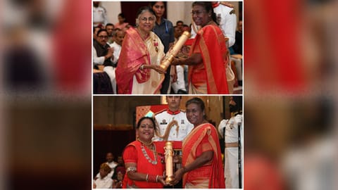 Suman Kalyanpur and Usha Barle