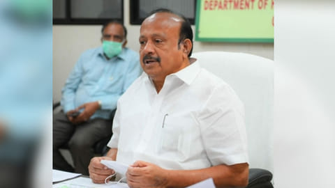 Tamil Nadu Agriculture Minister M.R.K. Panneerselvam