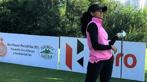 Golfer Pranavi Urs