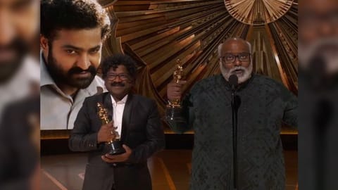 Team RRR at Oscars
