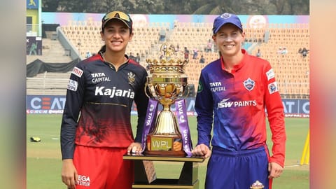 After winning the toss, Smriti said she elected to field first as there's some grass on the fresh wicket and wanted to make use of the conditions first.