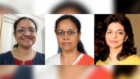 3 women pilot