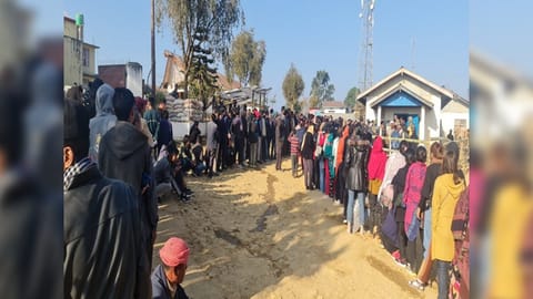 Nagaland saw robust voter turnout of over 80 per cent