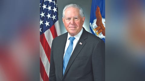 US Secretary of the Air Force Frank Kendall