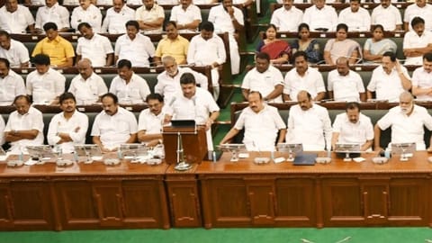 Tamil Nadu Finance minister Dr P.T.R. Thiagarajan