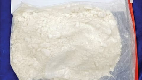 The seized heroin