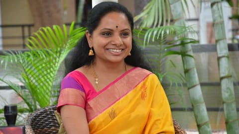 BRS MLC K Kavitha