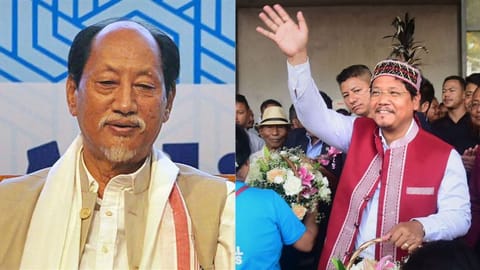 Neiphiu Rio; Conrad Sangma