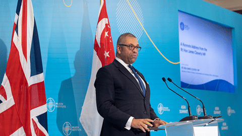 UK Foreign Secretary James Cleverly