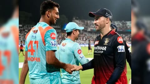 Lucknow Super Giants and Royal Challengers Bangalore