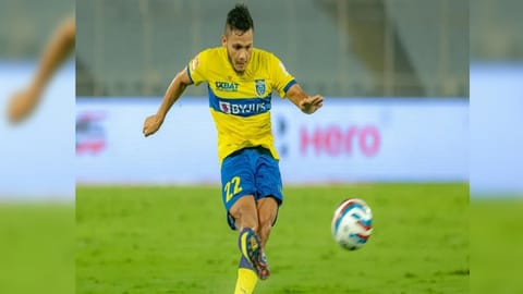 Kerala Blasters FC's Nishu Kumar