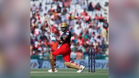 Kohli made 59 off 47 courtesy some classy strikes
