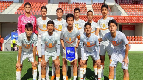 India U 17 team