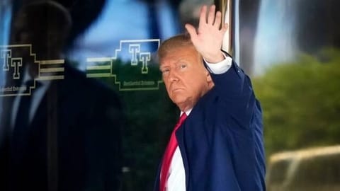 Donald Trump, the ex-president