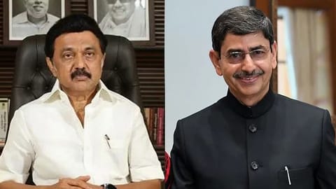 Chief Minister MK Stalin and Governor RN Ravi
