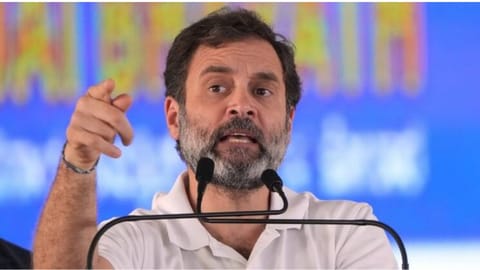 Congress leader Rahul Gandhi