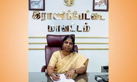 Ranipet Collector S Valarmathi