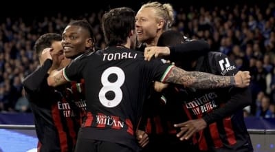 Players celebrating