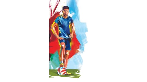 Chennaiyin FC left-back Sangwan