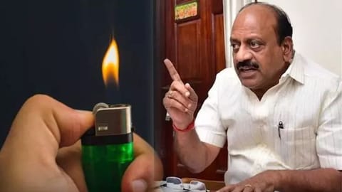 Minister for MSMEs TM Anbarasan (right)