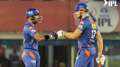 Kyle Mayers and Marcus Stoinis